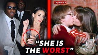 New Video Evidence Confirms Demi Moore As Main A3user After Diddy [upl. by Novit]