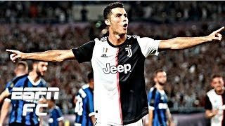 Ronaldo amp Juventus prevail in penalty shootout vs Inter Milan  2019 ICC Highlights [upl. by Gnanmos914]