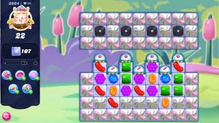 Candy Crush Saga LEVEL 2864 NO BOOSTERS new version🔄✅ [upl. by Ly]