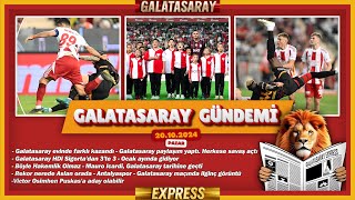 Galatasaray Gündemi 20102024  Haber [upl. by Axia682]