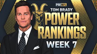 Tom Bradys Week 7 Power Rankings  DIGITAL EXCLUSIVE [upl. by Gilcrest]