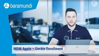 MDM Apple – Geräte Enrollment – baramundi ON AIR [upl. by Ahkihs]