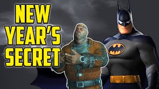 Batman Arkham Citys New Years Secret Easter Egg [upl. by Atekahs]