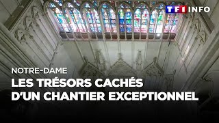 NotreDame  les trésors cachés dun chantier exceptionnel [upl. by Robers]