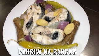 How to Cook Paksiw na Bangus  PAKSIW NA BANGUS  Paksiw na Bangus with Talong [upl. by Ahsinhoj]