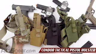 Condor Tactical Leg Pistol Holster  Review [upl. by Ayerim]