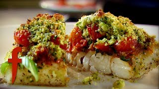 Herb Crusted Fillets of Cornish Brill  Gordon Ramsays The F Word Season 4 [upl. by Ille]