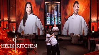 How Christina amp Justin Ended Up In The Final  Hell’s Kitchen [upl. by Adnik]