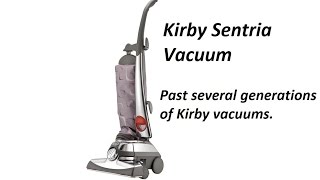 The past several Generations of Kirby Vacuum Cleaners G5 G6 G7 amp G10 [upl. by Plume]