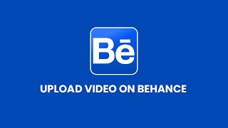 How to upload video on behance  How to Embed video on behance [upl. by Niwrud]