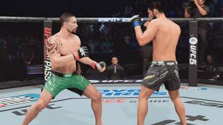 Robert Whittaker vs Khamzat Chimaev PS5 EA Sports UFC 5 [upl. by Hamer]