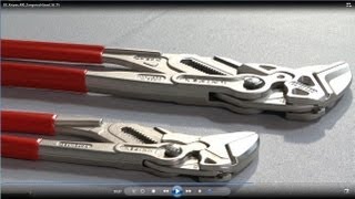 Knipex WerkstattTV Der Zangenschlüssel XL 86 03 400 [upl. by Margette]