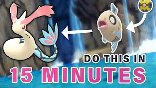 Where to get a Feebas and How to Evolve into Milotic ► Pokemon Brilliant Diamond  BDSP [upl. by Romaine]