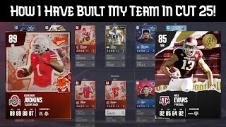 Going Over The Best Way To Build a Team in College 25 Ultimate Team Lineup Update  Tips [upl. by Nylear991]