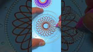 Multi pen beautiful Spirograph 😍 [upl. by Butterworth]