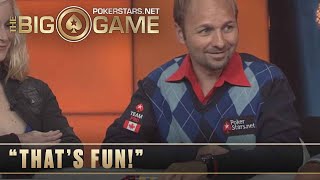 The Big Game S1 ♠️ W9 E1 ♠️ Negreanu vs Viffer showdown ♠️ PokerStars [upl. by Mycah501]