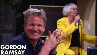 Chef Ramsay Loses It at Dreadful Cher Impersonator  Hotel Hell [upl. by Ttergram]