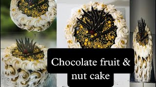 Chocolate Fruit amp nut cake [upl. by Odelle62]