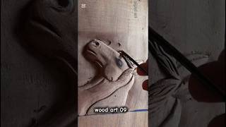 AmazingwoodcarvingideasTutorialHousecarvingwood by woodart09 shortvideo art woodart [upl. by Ardet125]