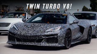 2025 Corvette ZR1 Acceleration amp Exhaust Sounds Next To A Demon 170 [upl. by Hertberg]