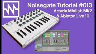 ARTURIA Minilab MK2 Tutorial With Ableton Live 10 [upl. by Kcirret]