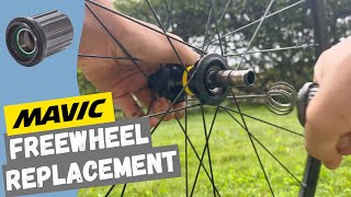 Conversion of XDRHG Freehub Body  MAVIC Wheel [upl. by Perlis]