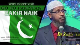 Why dont you go to Pakistan or Afghanistan ┇ Zakir Naik best answer ┇ IslamSearchorg [upl. by Elbas]