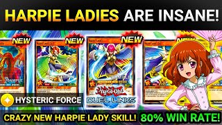 F2P HARPIE LADIES ARE NOW THE BEST DECK IN RUSH DUEL  80 WIN RATE Yugioh Duel Links [upl. by Iek]