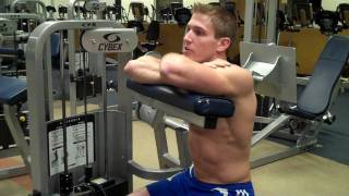 How To Seated Abdominal Crunch Cybex [upl. by Saylor90]