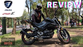 ITALIKA 250z ¿es buena moto Review l NovatexBiker [upl. by Herrod]