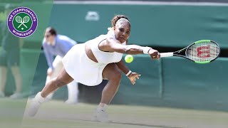 Serena Williams vs Barbora Strycova Wimbledon 2019 semifinal highlights [upl. by Gusella]