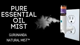 GuruNanda Natural Mist Essential Oil PlugIn Diffuser  Real People Real Reviews 10 [upl. by Aiyotal975]