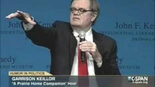 Garrison Keillor On The Role Of Humor In Politics [upl. by Ettelra401]