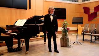 Norwegian bassbaryton Bjørn Mathias Tollefsen 16 sings quotAufenthaltquot by Schubert [upl. by Takeshi]