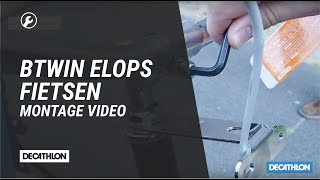 Afmonteren BTwin Elops fietsen  Montage  How to met Decathlon [upl. by Tarsus]