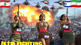 Israelii Army Girls Covert Weapon convoy Brutally Obliterated by Irani fighter jets amp War helicopter [upl. by Arriek]