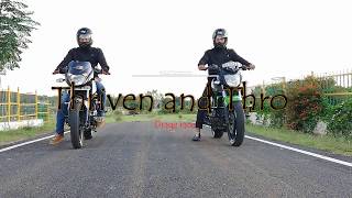 Bajaj Pulsar 180 vs Yamaha FZs 150 Drag Race  Part 1 [upl. by Baptist125]