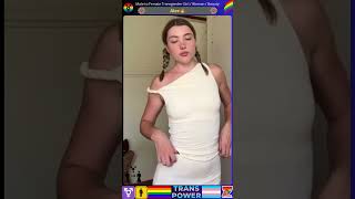 male to Female Transgender Girl  Alex 🔥 viralvideo shorts mtf transgender lgbt [upl. by Elpmet]