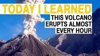 TIL This Volcano Has Erupted Almost Every Hour For 94 Years  Today I Learned [upl. by Odranoel299]