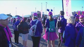 Susan G Komens 3Day Walk to fight breast cancer kicks off in Del Mar [upl. by Ellertnom]