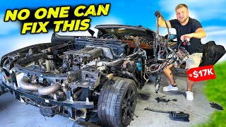 MY BURNT TWIN TURBO LAMBORGHINI MAY NEVER LIVE AGAIN PART 2 [upl. by Vary577]