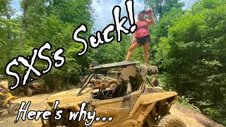 ATV vs SXS No contest SXSs Suck [upl. by Edra]