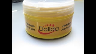 Dalida  Plenty Carnauba Paste Wax  Pasta Cila [upl. by Normandy]