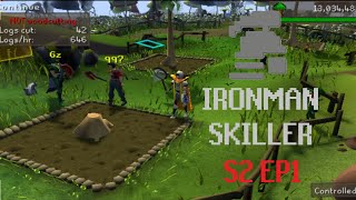 The Return of The Ironman Skiller New 99  Maxing a LVL 3 Ironman Skiller 13 OSRS [upl. by Guevara881]