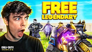 HOW TO GET A FREE LEGENDARY in 3 MINUTES on COD Mobile [upl. by Millman]