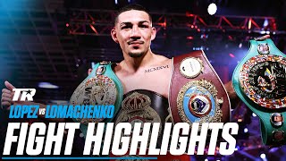 Teofimo Lopez Upsets Vasiliy Lomachenko to become Undisputed Lightweight Champion  FIGHT HIGHLIGHTS [upl. by Tannenbaum]