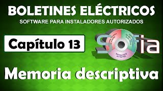 Curso boletines eléctricos  Capítulo 13 Memoria Descriptiva  PLCMadrid [upl. by Ingles982]