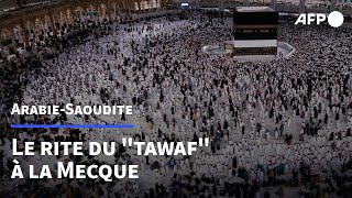 Islam la Mecque accueille le plus important pèlerinage depuis le Covid  AFP [upl. by Eissen]