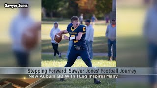 Stepping Forward Sawyer Jones football journey [upl. by Gettings]