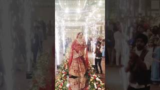 Groom Bride Entry ❤ shorts bridal groom trending youtubeshorts brideentry Ektamahiworld reel [upl. by Gaal]